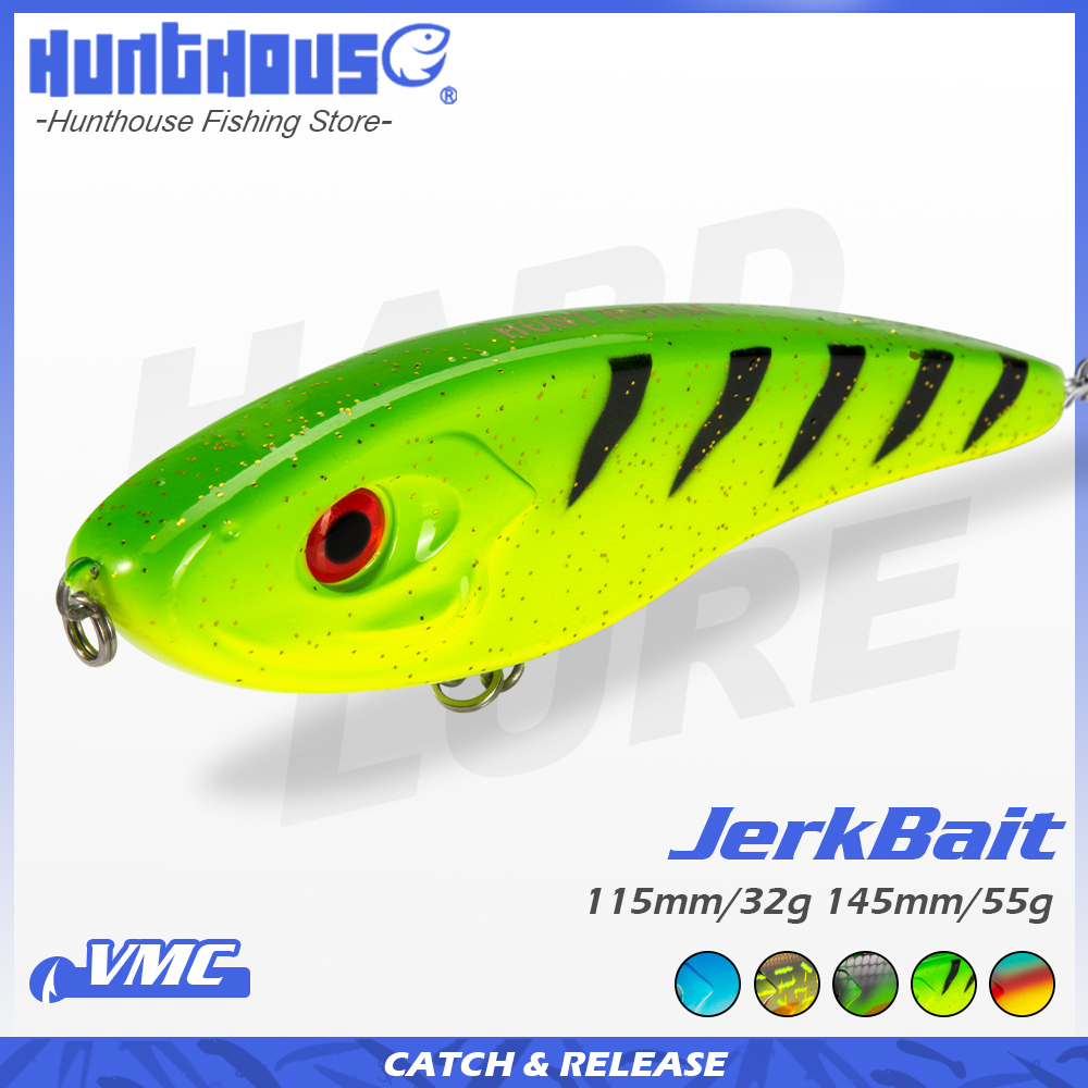 Fishing Lure Swimbait - Señuelo de Pesca Hunthouse Jerkbait Musky