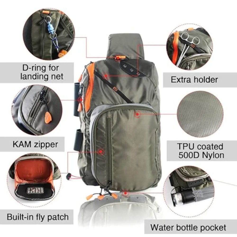 Bolsa de pecho multifuncional  - Fishing Lure Box reseña y precio