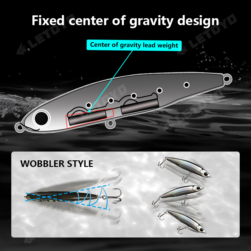 LETOYO-lápiz que se hunde, 17g - Fishing Lure Spoon reseña y precio