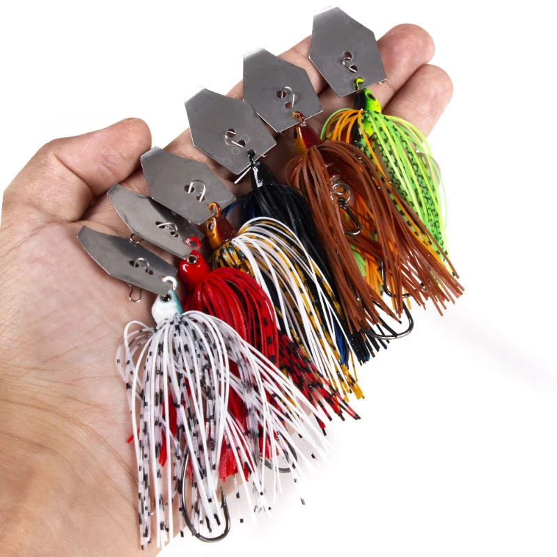 6 unids/set Chatterbait Señuel - Fishing Lure Swimbait reseña y precio