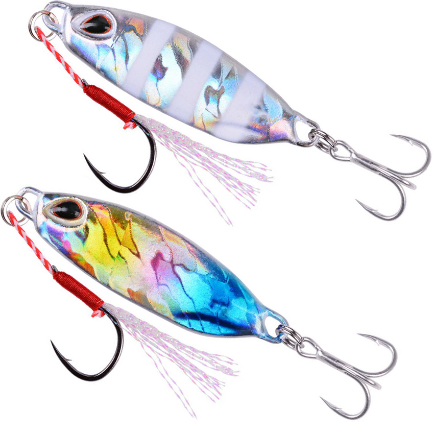 Señuelo de Pesca Jigs 10g, 15g - Fishing Lure Spoon reseña y precio