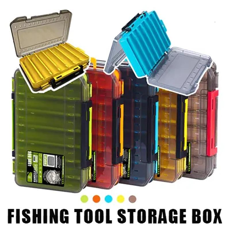 Caja de aparejos compacta de d - Fishing Lure Box reseña y precio